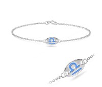 Libra Silver Bracelet BRS-144